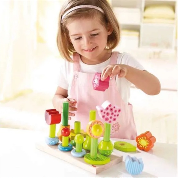 Haha Bonita Garden Flower Arranging Wooden Toy - Picture 2 of 4